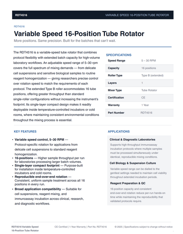 RDT4516 Datasheet