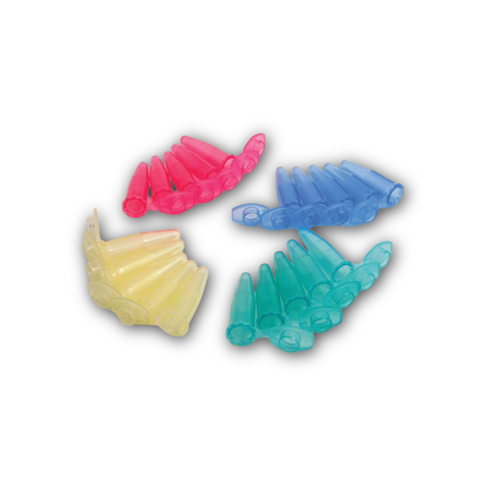 Micro Centrifuge Tubes, 1.5ml, Rainbow Pack
