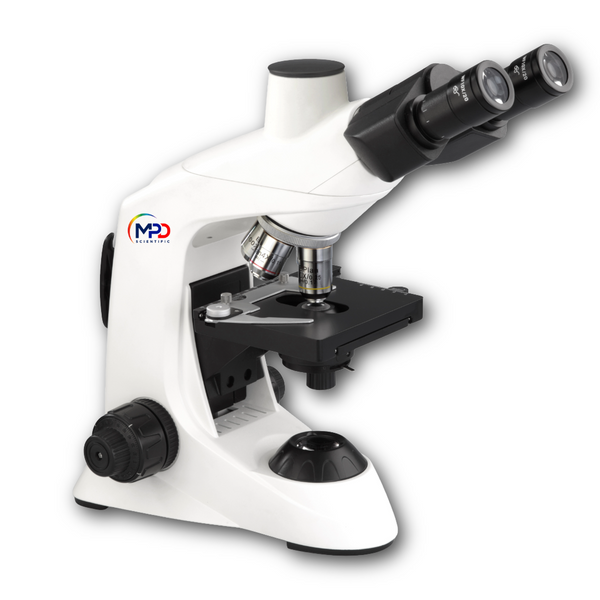 Trinocular Biological Microscope Semi-Plan Objectives