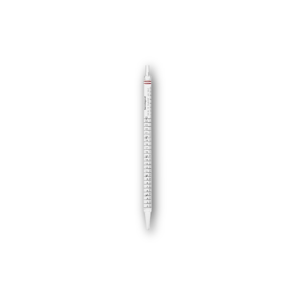 Serological Pipettes, Disposable, Sterile, 10 ml, Red Stripe